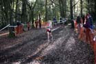 Stephanie Twell (Aldershot Farnham and District) leads the senior womens National Cross Country Relays, Berry Hill Park, Mansfield. Photo: David T. Hewitson/Sports for All Pics